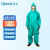 劳卫士 FHLWS-001-F连体化学防护服 轻型防化服 二级B级耐强酸碱套装 M 