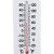 金固牢 壁挂式温度湿度计 温湿度计实验室内湿度温度计 长条形干湿温度计 KZS-760