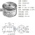 高精度称重传感器工业级不锈钢微型压力拉压力重量手持控制数显表 0-20KG+ZNHZ手持表