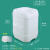 水杉10LA白色堆码桶加厚塑料桶特厚废液桶化工桶方桶包装桶10公斤  S
