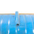 海斯迪克 雪铲头 雪锹头锰钢推雪板头 环卫工具扫垃圾铲头 橘蓝色（不含杆）1个 HKCX-221
