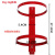 精选4KG灭火器支架固定支架双挂具5kg放置架8kg挂钩墙上304不锈钢 单挂具可挂3kg 4kg