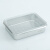 米膳葆（MISANBROO）饺子盒316抗菌不锈钢大容量馄饨盒冰箱冷冻保鲜盒可蒸可烤收纳盒 1.4L