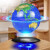德仕通磁悬浮地球摆件仪发光自转办公室桌面书房客厅家居装饰品创意儿童礼物 6英寸地球仪-球体彩色发光+自转旋转+彩盒装