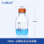 蜀牛玻璃棕色透明蓝盖丝口试剂瓶高硼硅蓝盖瓶100/250/500/1000ml/2000ml/50 高硼硅透明500ml
