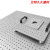 京信达不锈钢光学平板实验平台不锈钢面包板高导磁工作台钢制光学平台 提手一对