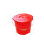 塑料手提水桶红色大小水桶带盖子耐摔 【21L无盖款】