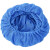 恒百思定制适用于透气网帽男女通用无尘车间工厂工作帽防靜電帽艾灸可水 蓝色