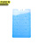 京洲实邦 蓝冰冰盒 保鲜冰板保温箱冰包蓄冷可循环冰晶盒 190*120*25mm/450ml两个装JZSB-2608