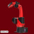碳钢焊接机器人六轴激光二保弧焊机械手10KG切割电焊机械臂 西瓜红1825四轴臂展1800负载25K