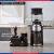 电动磨豆机咖啡豆研磨机磨咖啡豆家用小型咖啡机磨粉器商用 典雅黑+拍粉器+58mm压粉5件套