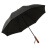 鲁橙LC05120 直柄雨伞 晴雨两用伞 复古木柄 黑色 1把 黑色