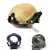 ABDT安全帽消防手电筒夹头盔头灯支架安全帽侧灯卡扣夹子安全帽固定卡 插式22-26毫米