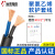 定制护套线RVV234芯0.5/0.75/1.5/6平方米铜国标软电线 阻 燃 RVV2 芯1 平方  1米