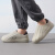 阿迪达斯 （adidas）男女鞋 24夏季新款Superstar贝壳头经典运动鞋一脚穿轻便休闲鞋 IF6179/浅灰褐色/鞋底厚4cm 35.5