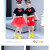 天颛米奇儿童服装cosplay新品米老鼠演出服动物米妮亲子装舞蹈表演服 红色米老鼠短裤款 140