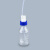 GL45瓶口多孔螺旋盖 瓶口卡套盖 液相密封盖 试剂瓶气体流动盖 废液管路盖 滴定瓶盖可接管尺寸8/ 4/1   一体3孔