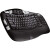 LogitechK350 薄膜键盘 人体工学设计 带手托 手感舒适 黑色