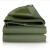 鑫亨达（XINHENGDA）加厚耐磨户外防晒有机硅单面挂胶帆布防雨布军绿色600g/m²  2米×3米1块
