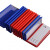 物料卡文件柜标贴编码磁力分类磁性强磁标签条货架标识牌展示 50个数量蓝色6010cm强磁含纸卡