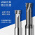 硬质合金钨钢涂层美制三螺纹铣刀UNFUNC三齿铝用螺纹铣刀 UNF0-80铝用