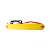 水上运动救生浮标鱼雷浮漂加厚跟屁漂浮浮筒救援筒虫救生罐 双人黄色XPE材质救生棒 高质CE认证