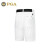 PGA儿童高尔夫男童弹力腰带短裤 夏季青少年运动透气球裤子 PGA 102087-白色 M