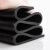 赫钢 绝缘垫橡胶垫 配电室配电房防滑耐高压橡胶垫 黑色平面5Kv 绝缘垫3mm厚 1m*3m