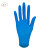 威陆 手套爱马斯AMMEX一次性丁腈橡胶手套无粉麻面实验室清洁卫生保洁美容美发 【耐用加厚款蓝色丁腈】