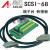 SCSI68P线HP68针对HP68针数据线大68连接线SCSI68芯端子板NI6024E 纯铜数据线公对公注塑头长1.8米