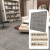 荣彩办公室pvc方形地板加厚耐磨商用塑胶地板水泥地环保家用地板地胶 新地毯纹318 平米