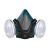 安爽利（ASL）防尘面具KN95防毒口罩全面罩带防雾护目镜610防尘 口罩+66片滤棉