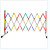 橙央 不锈钢伸缩围栏可移动式学校安全防护栏户外施工警戒隔离折叠护栏定制 加厚高1.5m*2.5米长