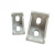 贝骋 角码 铝型材角码 90度连接件 工业铝合金配件含紧固件 一套价 4545角件 