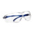 3M 防护眼镜防冲击防雾护目镜防尘防强光眼镜 安全眼镜防风 10437透明 