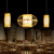 鸿松新中式吊灯禅意茶室餐厅艺术吧台创意中国风装饰灯日式餐 I款50cm
