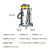 舒蔻（Supercloud）大型商用工业吸尘器桶式强力大功率3000w酒店专用干湿两用80l 3000W黄色-80L(6大配件)