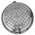球墨铸铁圆形井盖 直径：700mm；荷载：30T；配套：配底座