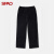 SPAO男士韩国同款休闲裤2023年春季新款直筒灯芯绒长裤SPMTC4VC11 黑色 170/78A/M