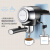 小熊（Bear） 意式咖啡机半自动办公室家用高压萃取蒸汽打奶泡机一体机 5BAR高压半自动咖啡机