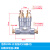 CNC加工中心DPB-110加压式油排分配器DPB-18加压式定量分配器油排 DPB-13 3位含接头