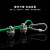 绿钢丝绳包塑葡萄架遮阳网晾衣绳牵引大棚涂塑钢绳23456810 透明-4mm 1m