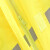 百舸 时尚长款风衣反光雨衣成人保安站岗连体雨披可定制 荧光黄 2XL
