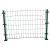 钰启隆 铁丝围栏 双边丝护栏 隔离网栅栏 高速公路护栏网 双边丝 单位：件 框网3.5mm*1.8m高*3米长+立柱