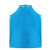 厚创 TPU耐油围裙套袖厨房食堂加工罩衣劳保围裙防水防污防油 30丝蓝色围裙