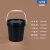 普霖乐 塑料桶加厚pp密封桶圆桶诱蜂桶大口避光塑胶桶5/10/20/25升kg 备件 3L塑料桶 