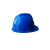 免费印字 安全帽工地国标加厚透气施工建筑工程领导监理劳保头盔男定制LOGO V型款透气蓝
