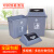 清洁垃圾桶有盖大号商用大容量带盖厨房 10L绿色带盖