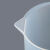 VITLAB塑料烧杯带把蓝线刻度量杯50/100/250/500/1000ml耐高温PP 2000mL PMP