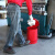 防火垃圾桶危废化学品钢制阻燃危险品废弃物实验室废品废液收集桶 21加仑/79.4升  赛煜  红色